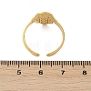 304 Stainless Steel Adjustable Cuff Rings RJEW-Q015-01G-D-3
