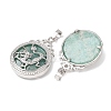 Natural Amazonite Pendants GG-CBA0251-10A-P-2