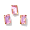 Glass Rhinestone Cabochons RGLA-G020-01B-D502-1