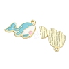 Alloy Enamel Pendants AL-CBA292F-01A-G-2