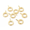 925 Sterling Silver Screw Eye Peg Bails STER-D035-42G-1