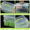 3 Layers Plastic Handled Organizers Boxes CON-WH0095-212B-4