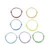 7Pcs 7 Colors Eco-Friendly Korean Waxed Polyester Cord AJEW-JB01199-1