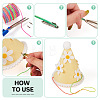 Craftdady 1 Roll Round Polyester Elastic Cord DIY-CD0001-47-5