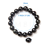 SUNNYCLUE Natural Obsidian Round Beads Stretch Bracelets BJEW-PH0001-10mm-11-3