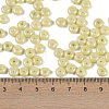 Opaque Colours Luster Glass Seed Beads X1-SEED-P008-01C-08-4