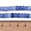 Ombre Effect Dyed Glass Beads Strands GLAA-Q106-05A-A16-4