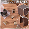 18Pcs Stainless Steel Leather Belt End Punch Cutter TOOL-CL0001-06-6