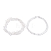 Chip & Round Natural Mixed Stone Beaded Stretch Bracelets for Women BJEW-JB10188-5