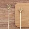 Flower Alloy Hair Stick Finding PW-WGEA70F-04-1