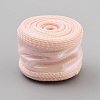 10 Yards Polyester Iridescent Lace Ribbon OCOR-WH20001-12D-2