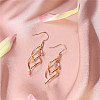 SHEGRACE Brass Dangle Earrings JE888B-5