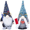 Gorgecraft 2Pcs 2 Style Cloth Gnome Faceless Doll AJEW-GF0008-37-1