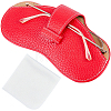 1Pc PU Leather Glasses Case AJEW-CN0006-94B-1