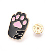 Paw Print Enamel Pins JEWB-S011-053-01-3