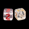 Acrylic European Beads MACR-I042-01Z-2