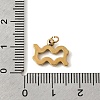 304 Stainless Steel Pendants STAS-B128-50G-4
