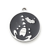 Twelve Constellations 304 Stainless Steel Enamel Pendants SA-CBAAE04-01P-10-1