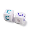 Opaque Acrylic Beads OACR-I022-01C-2