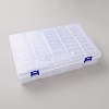 PP Plastic Organizer Storage Boxes CON-WH0100-33-2