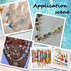 80Pcs 5 Styles Handmade Porcelain Beads PORC-SC0001-56-6