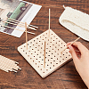 Wood Crochet Blocking Board DIY-BC0006-36-3