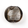 Handmade Silver Foil Glass Beads SLF20mmY-01-1