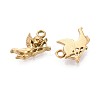 304 Stainless Steel Charms STAS-T072-132G-2