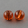 Drawbench Transparent Glass Beads Strands GLAD-Q012-6mm-13-1