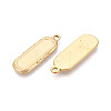 304 Stainless Steel Pendant Cabochon Settings STAS-N108-61G-2