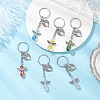 Glass & Alloy Keychain KEYC-JKC01150-2