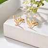 304 Stainless Steel Stud Earrings EJEW-I317-03G-1