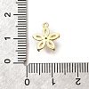 Brass Micro Pave Cubic Zirconia Pendants KK-Q035-13G-3