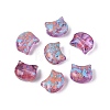 Picasso Transparent Glass Beads SEED-N012-07M-1