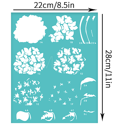 Self-Adhesive Silk Screen Printing Stencil DIY-WH0338-170-1