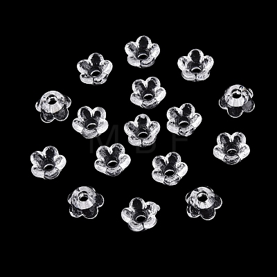 Transparent Acrylic Beads OACR-ZX007-04A-01-1