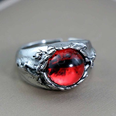 Dragon Eye Men's Fashion Ring Zinc Alloy Hip-hop Ring UA5385-4-1