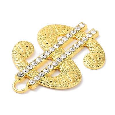 Alloy Rhinestone Pendants ALRI-S001-06-1