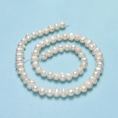 Natural Cultured Freshwater Pearl Beads Strands PEAR-F018-17D-02-1