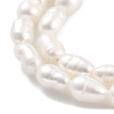 Natural Cultured Freshwater Pearl Beads Strands PEAR-P062-04C-1