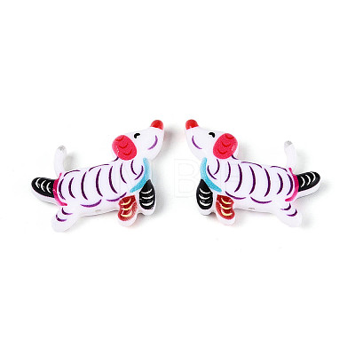Printed Opaque Resin Beads RESI-N043-04A-1