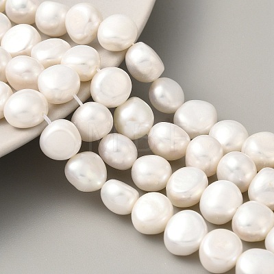 Natural Cultured Freshwater Pearl Beads Strands PEAR-A006-10E-1