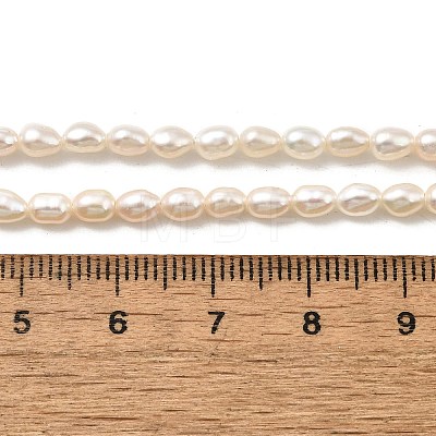 Natural Cultured Freshwater Pearl Beads Strands PEAR-I007-01O-01E-1