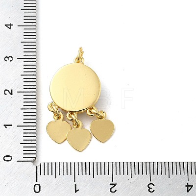 Real 18K Gold Plated Brass Pendants KK-A198-01G-04-1