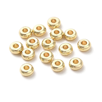 Rack Plating Brass Spacer Beads KKB-I709-02A-LG-1