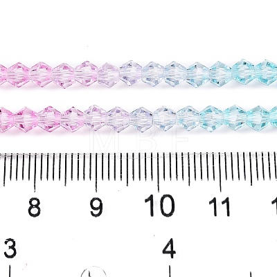 Baking Painted Glass Bead Strands DGLA-A039-T6mm-A05-1