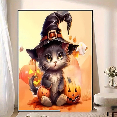 DIY Halloween Theme Diamond Painting Kit DIAM-O001-01E-1