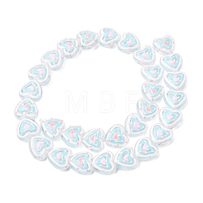 Glass Enamel Beads GLAA-Z021-01-1