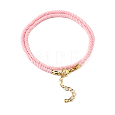 Nylon Milan Cord Necklace Making MAK-M028-01G-29-1