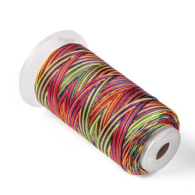 Segment Dyed Round Polyester Sewing Thread OCOR-Z001-A-16-1